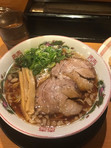 「チャーハン定食 ラーメン」@ふじい 難波千日前店の写真