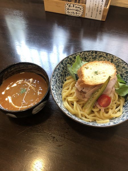 「アメリケーヌ仕立てのつけ麺」@麺処はなぶさの写真
