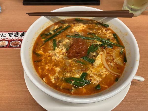 「大宮担々麺 640円」@熱烈中華食堂 日高屋 秋津店の写真