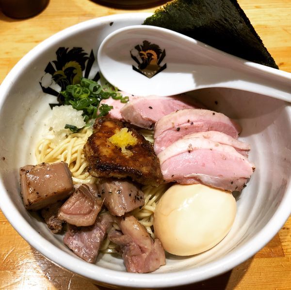 「特製フォアグラ油そば」@満鶏軒の写真