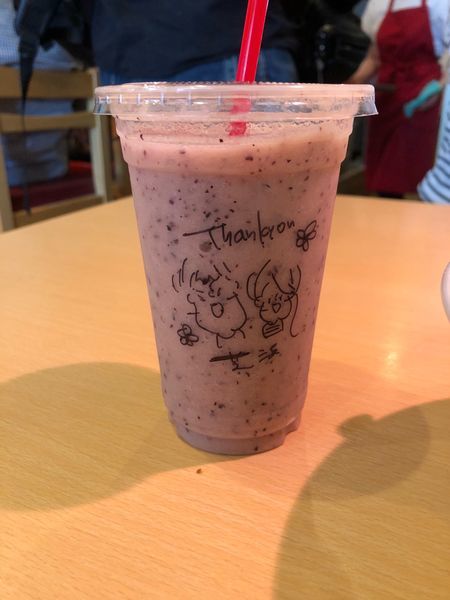 「小麦ざんまい&スムージー」@らーめん芝浜の写真