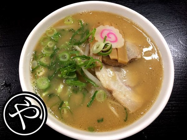 「ハーフそば(豚骨)¥420」@中華そば まるや 長船店の写真