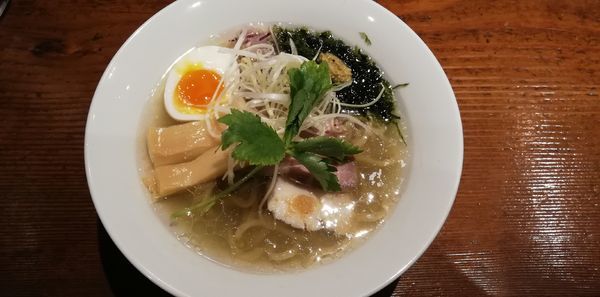 「中華そば　クラム」@麺酒一照庵の写真