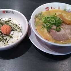 ラーメン（こっさり）明太子飯