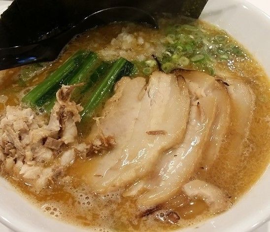 「チャーシュー海老そば」@海老・特濃煮干そば まるはの写真