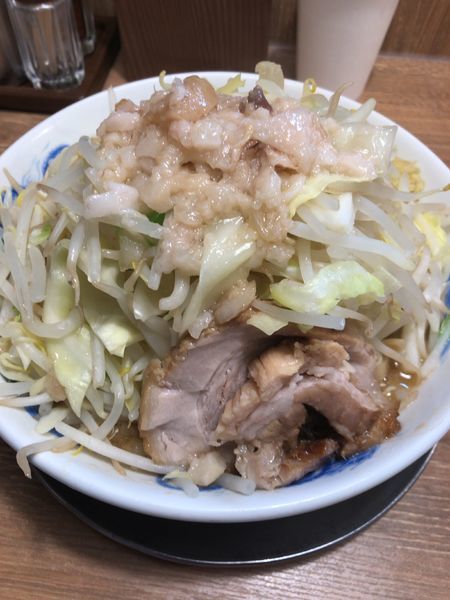 「ラーメン大盛り 全増し 生姜ダブル」@ジャンクガレッジ 東大宮店の写真
