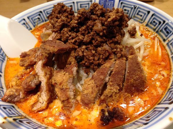 「排骨坦々麺」@希須林 赤坂店の写真