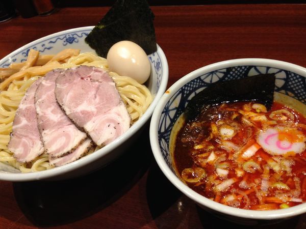 「特製つけ麺」@煮干中華そば 鈴蘭 新宿店の写真