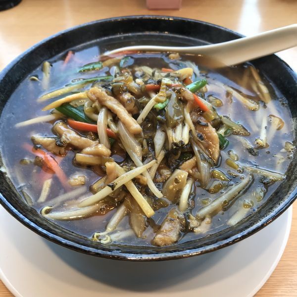 「高菜タンメン（￥780）※」@久が原食房の写真