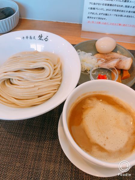 「濃厚つけ麺味玉」@中華蕎麦 生るの写真
