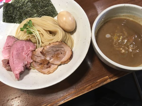 「特製濃厚魚介つけめん」@麺処 はら田の写真