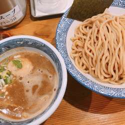 濃厚つけ麺(胚芽麺)味玉