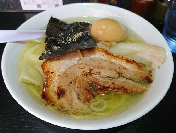 「特製塩そば(1050円)」@塩そば 桑ばらの写真