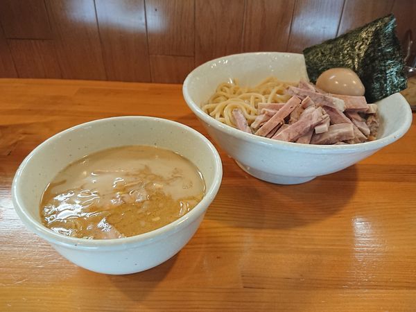 「チャーシューつけ麺(中盛)＋味玉」@麺屋 永太の写真