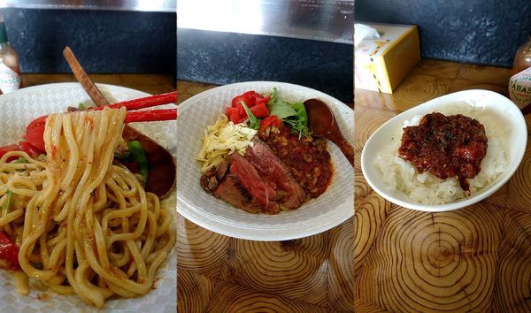 「『トマトのまぜそば(￥850)』」@麺榮 王様のラーメンの写真