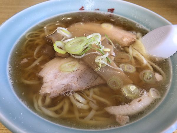 「ラーメン」@青竹手打麺 餃子 岳乃屋の写真