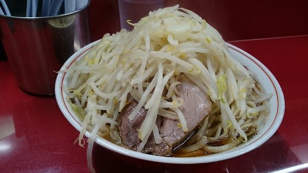 「大ラーメン(ニンニク少し)￥８００」@ラーメン二郎 越谷店の写真