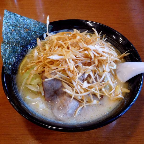 「ネギおやじ麺（中辛ネギ 1,050円）」@ラーメンおやじ 本店の写真