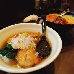 支那そば(660円)&担々麺(820円)