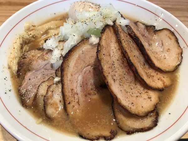 「特製千夏っちゃんラーメン950円 チャーシュー 350円 ※」@Good Day Ramen 千夏8の写真