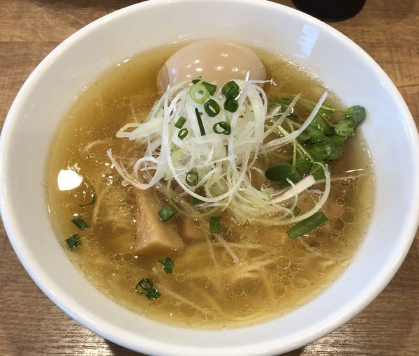 「味玉塩ラーメン（￥850）」@自家製麺 らーめん工房 縁の写真
