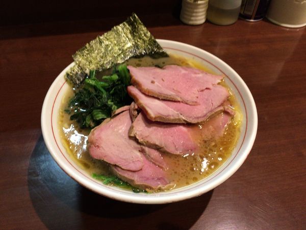 「チャーシューめん(もも肉)＋ほうれんそう 1,000円」@らーめん飛粋の写真