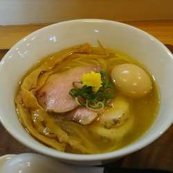 柚子塩らーめん(￥800)＋全トッピング(￥400)