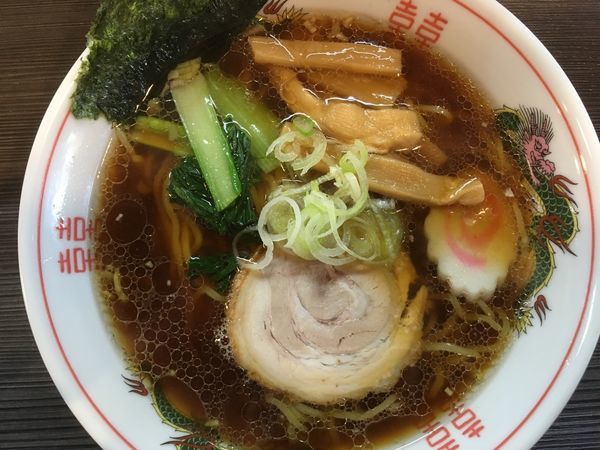 「醤油ラーメン 550円」@屋台ラーメンの写真