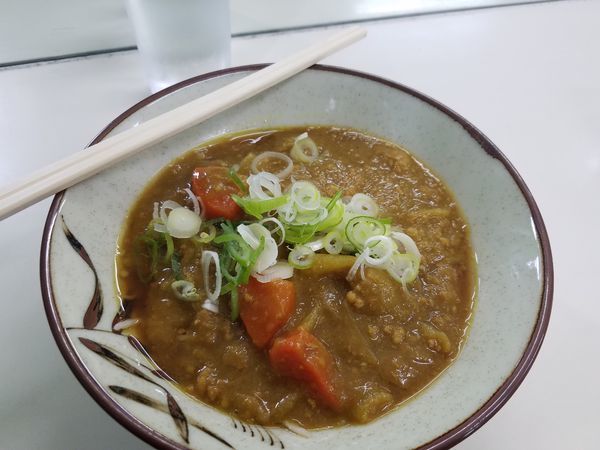 「カレーそば」@今井橋そば店の写真