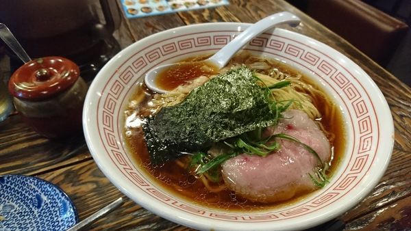 「醬油ラーメン」@河内ラーメン 喜神 京橋店の写真
