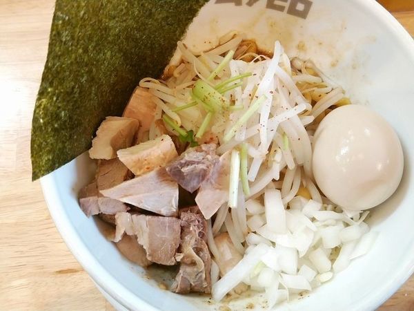 「油そば＋味玉」@中華そば ムタヒロ 錦糸町店の写真