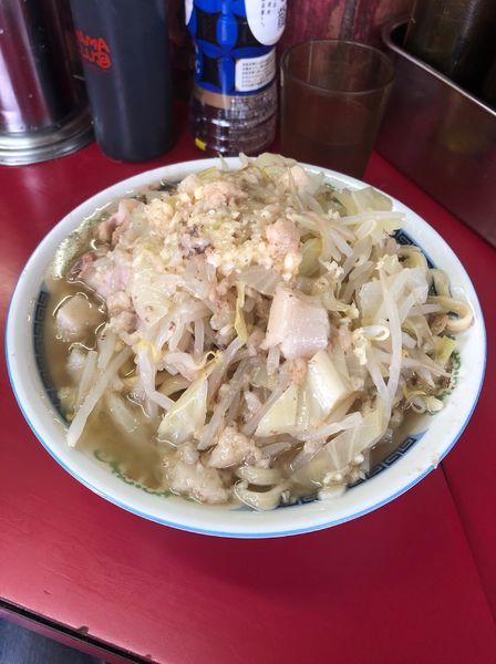 「小全部」@ラーメン二郎 目黒店の写真