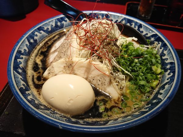 「特製 焦がし味噌らぅめん」@麺匠 佐蔵の写真