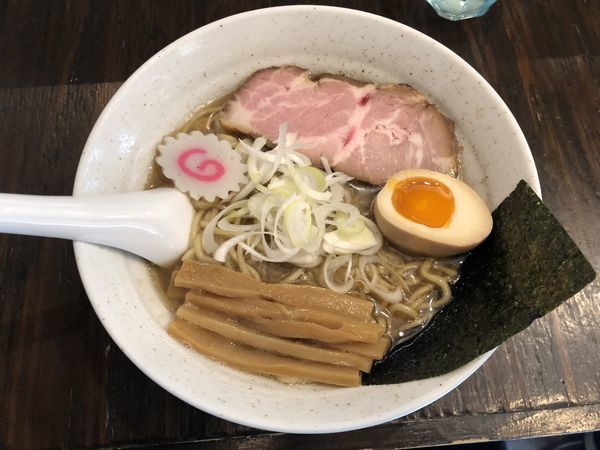 「煮干しラーメン」@まつおぶしの写真