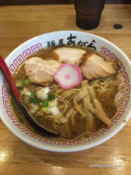 「豚骨中華そば ¥680 ＋替玉 ¥100」@麺屋あがらの写真