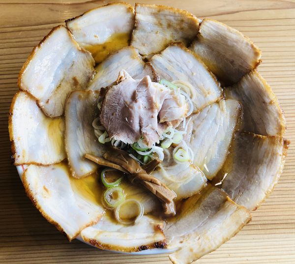 「バラそば（大）850円」@中華そば ひらこ屋 㐂ぼしの写真