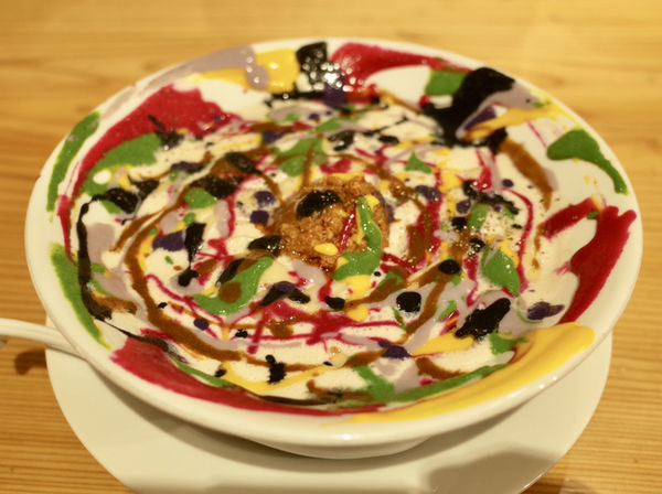 「ペイントクレイジーミルク味噌ラーメン…900円‬」@自家製麺 うろたの写真