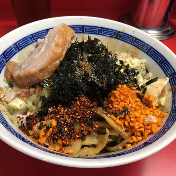 「特製たれそば 極み 大盛(880円+100円)全マシ豚」@ジャンプの写真