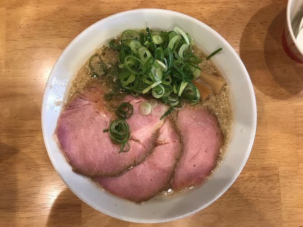 「【限定】背脂醤油そば880円」@中華そば ココカラサキゑの写真