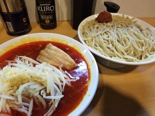 「辛麺つけめん大盛」@豚星。の写真