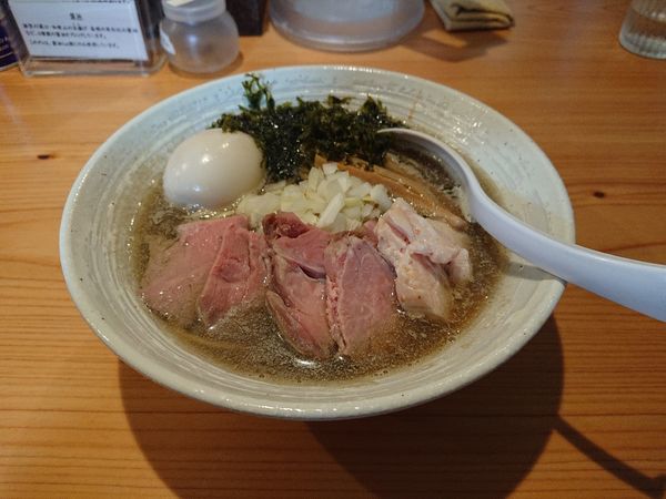「特製煮干らぁ麺」@麺屋 さくら井の写真