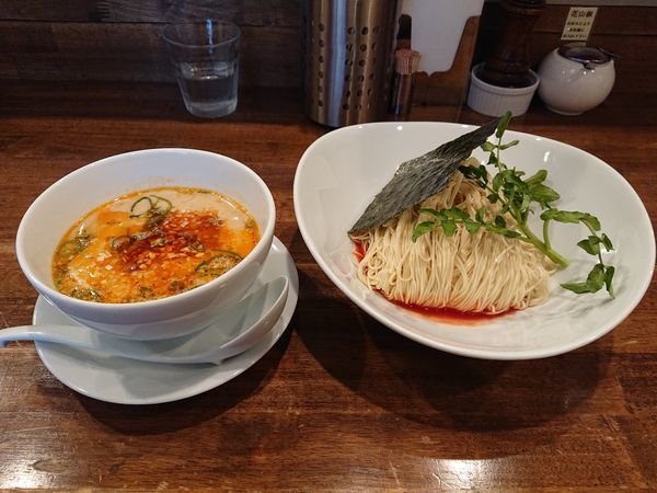 「担担つけ麺」@創作麺工房 鳴龍の写真