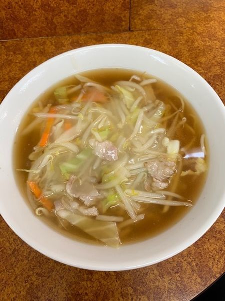 「もやしそば 550円」@中華料理 黒龍の写真