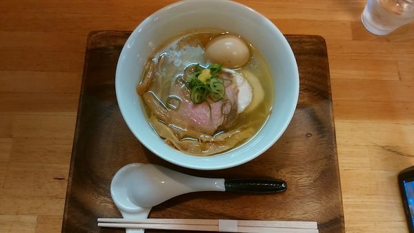 「柚子塩らあ麺＋全トッピング」@入鹿（IRUCA）-Tokyo-の写真