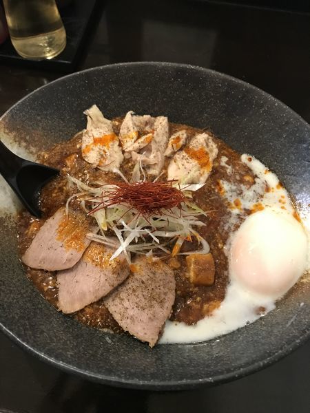 「麻婆まぜそば ライス付 850円」@麻婆まぜそば 麻ぜろうの写真