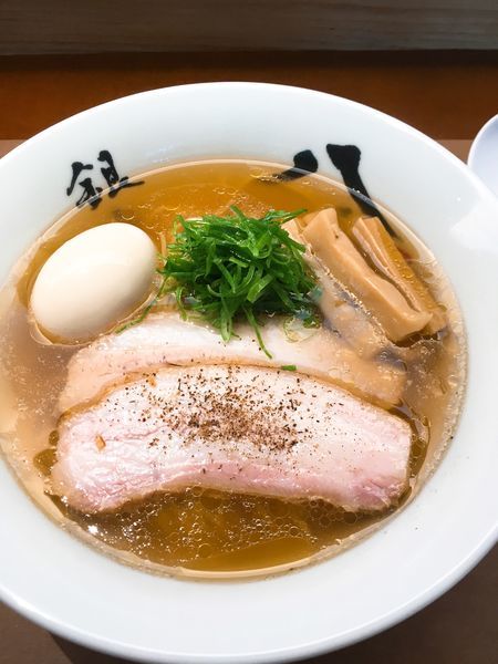 「特製中華そば」@中華そば 銀座 八五の写真