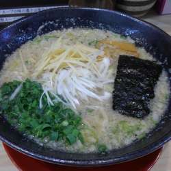 背油らぁ麺(大盛)