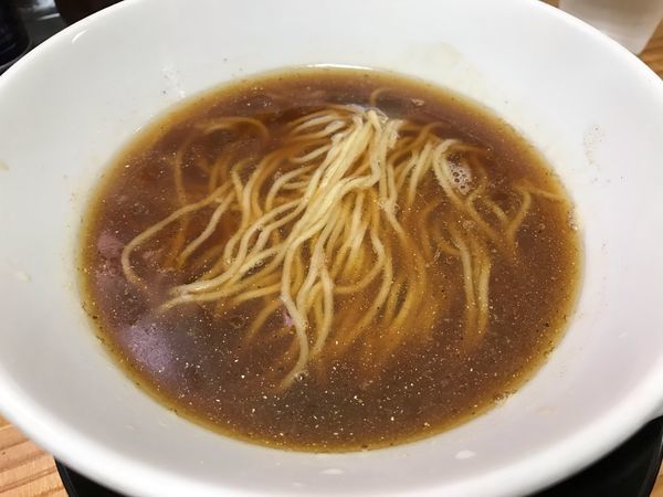 「素ラーメン 醤油  500円」@麺蔵 あつおの写真
