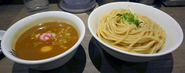 「味玉つけ麺　大盛」@つけめんTETSU 京王モール新宿店の写真