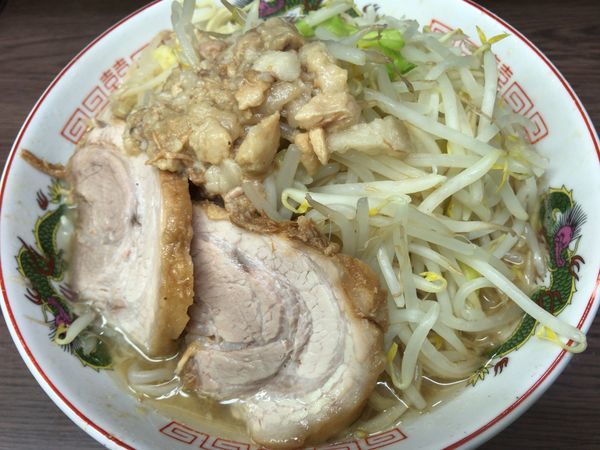 「小ラーメン(ヤサイニンニクアブラ)」@ラーメン二郎 横浜関内店の写真